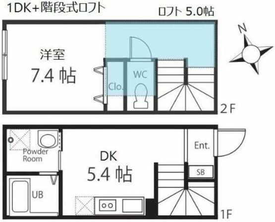 パックスマーレの物件間取画像